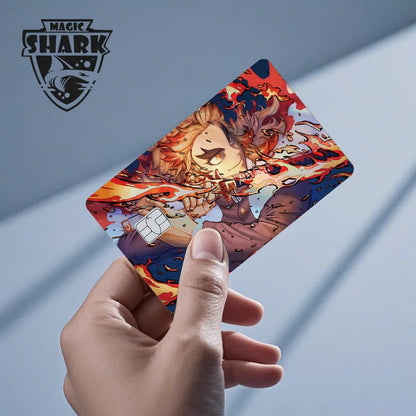 귀멸의 칼날 스티커 카드 필름 커버