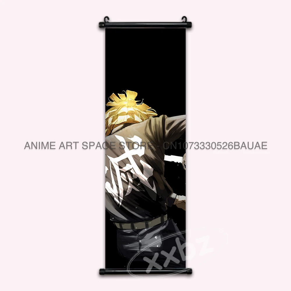 반다이 귀멸의 칼날 벽장식 포스터 (애니 캐릭터 인테리어 / 홈데코)