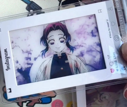 귀멸의 칼날 홀로그램 키체인 (시노부)