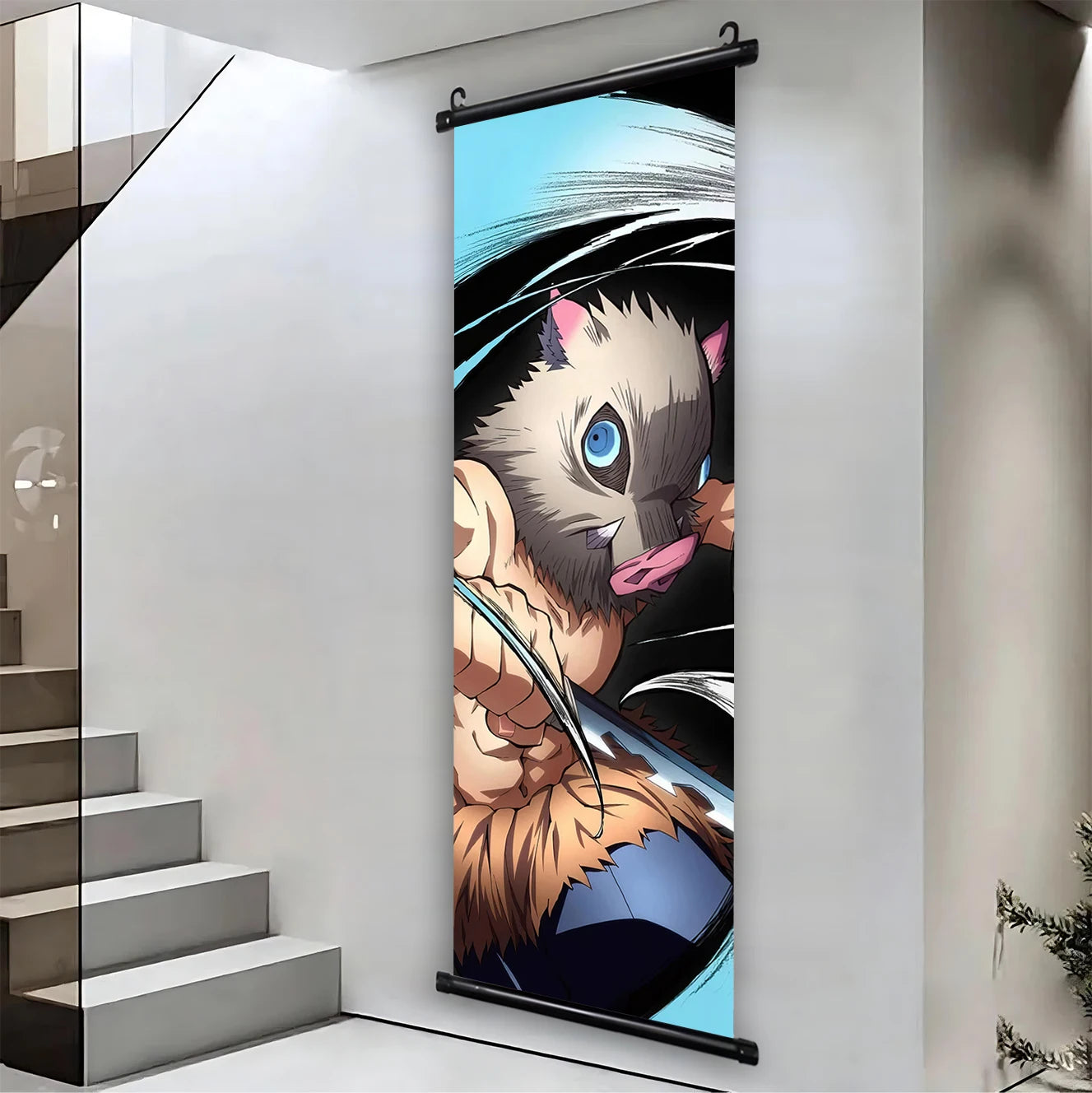 귀멸의 칼날 캐릭터 캔버스 포스터