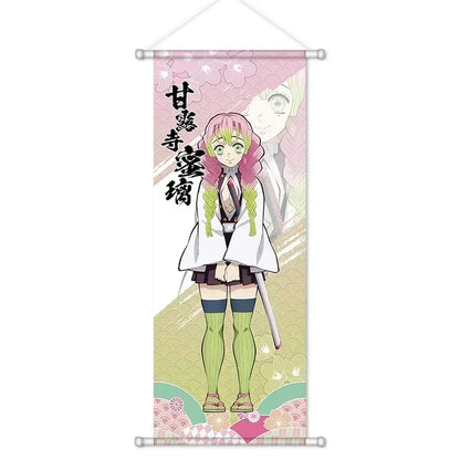 귀멸의 칼날 캐릭터 족자 / 벽걸이 캔버스 포스터