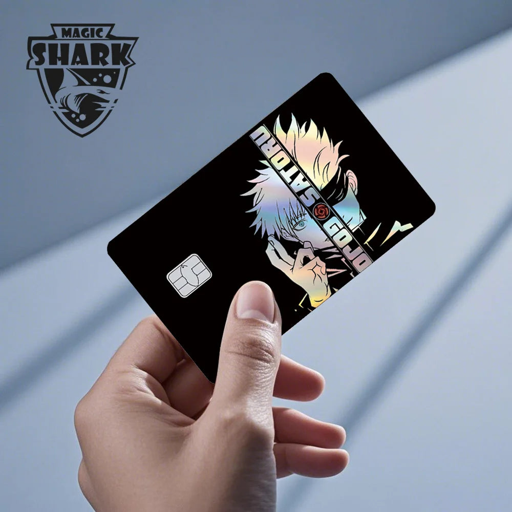 주술회전 스티커 카드 필름 커버