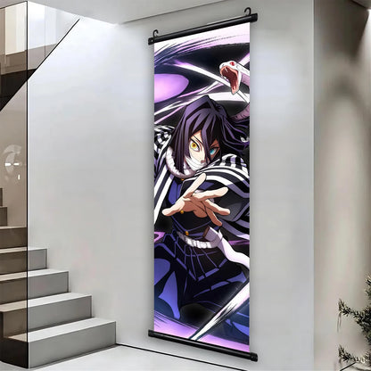 귀멸의 칼날 캐릭터 캔버스 포스터