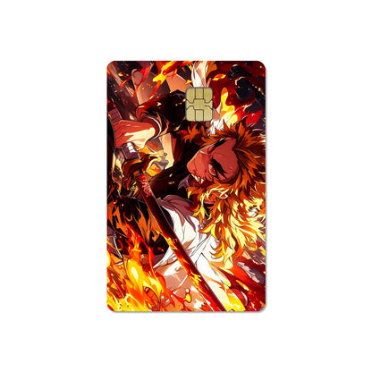 귀멸의 칼날 스티커 카드 필름 커버(소형칩)