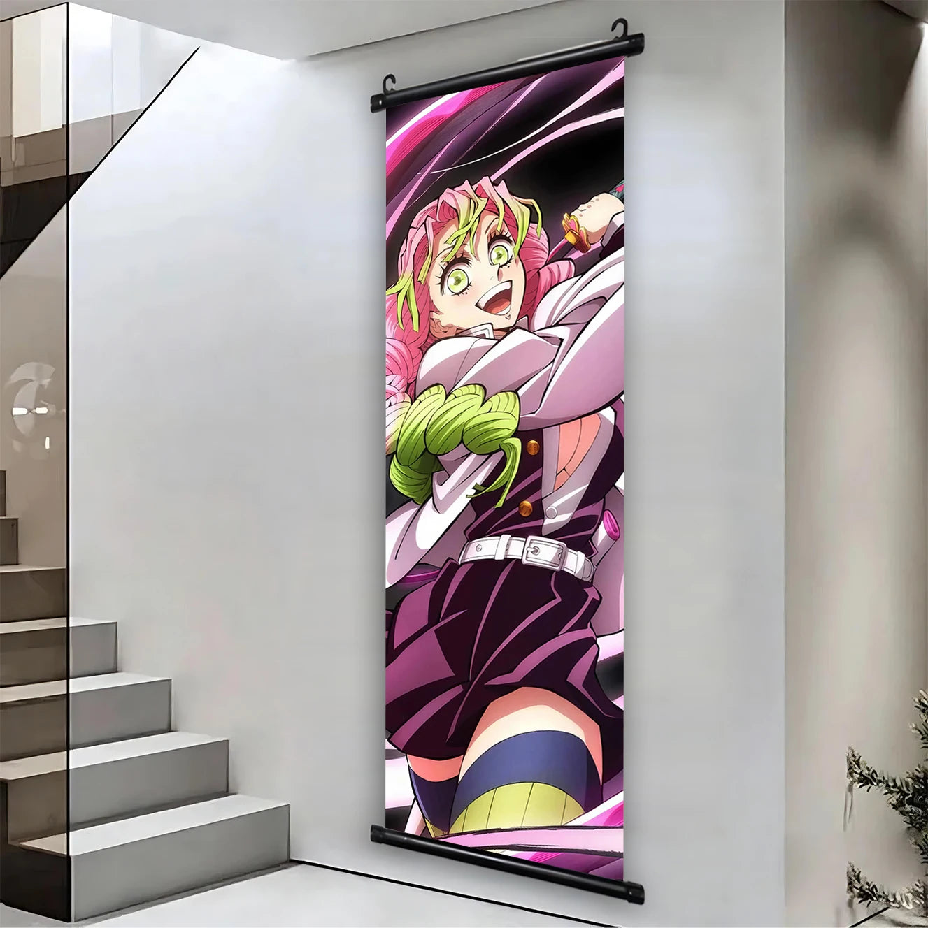 귀멸의 칼날 캐릭터 캔버스 포스터