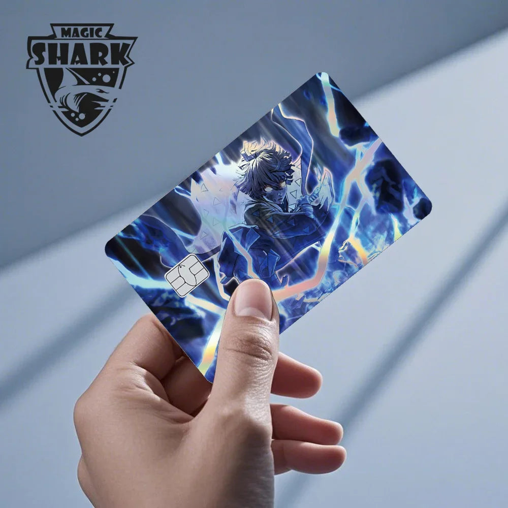 귀멸의 칼날 스티커 카드 필름 커버