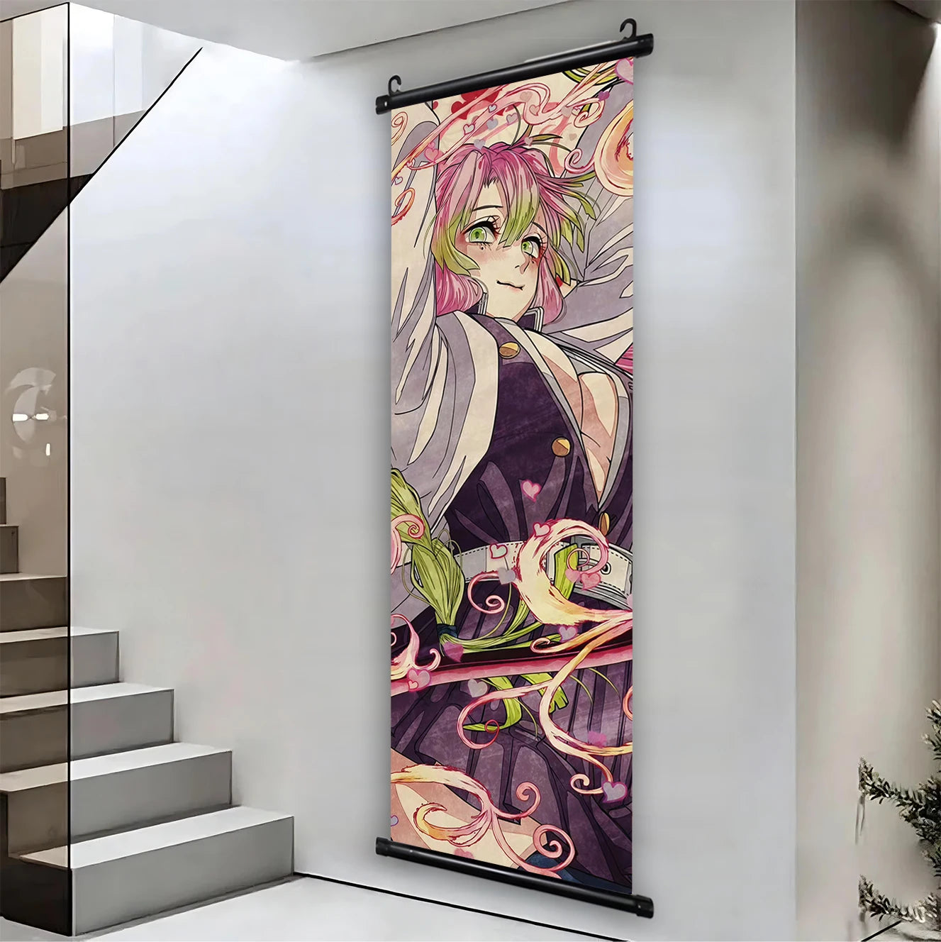 귀멸의 칼날 캐릭터 캔버스 포스터