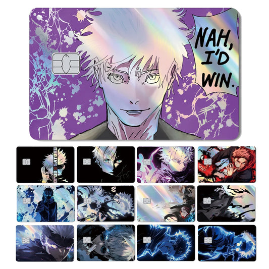 주술회전 스티커 카드 필름 커버