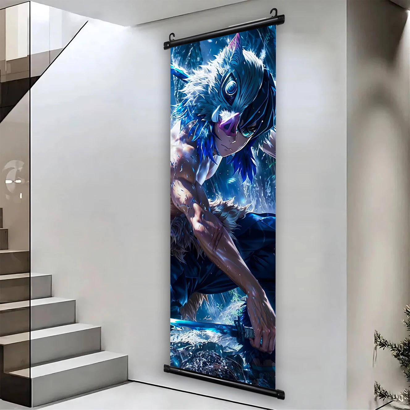 귀멸의 칼날 캐릭터 캔버스 포스터