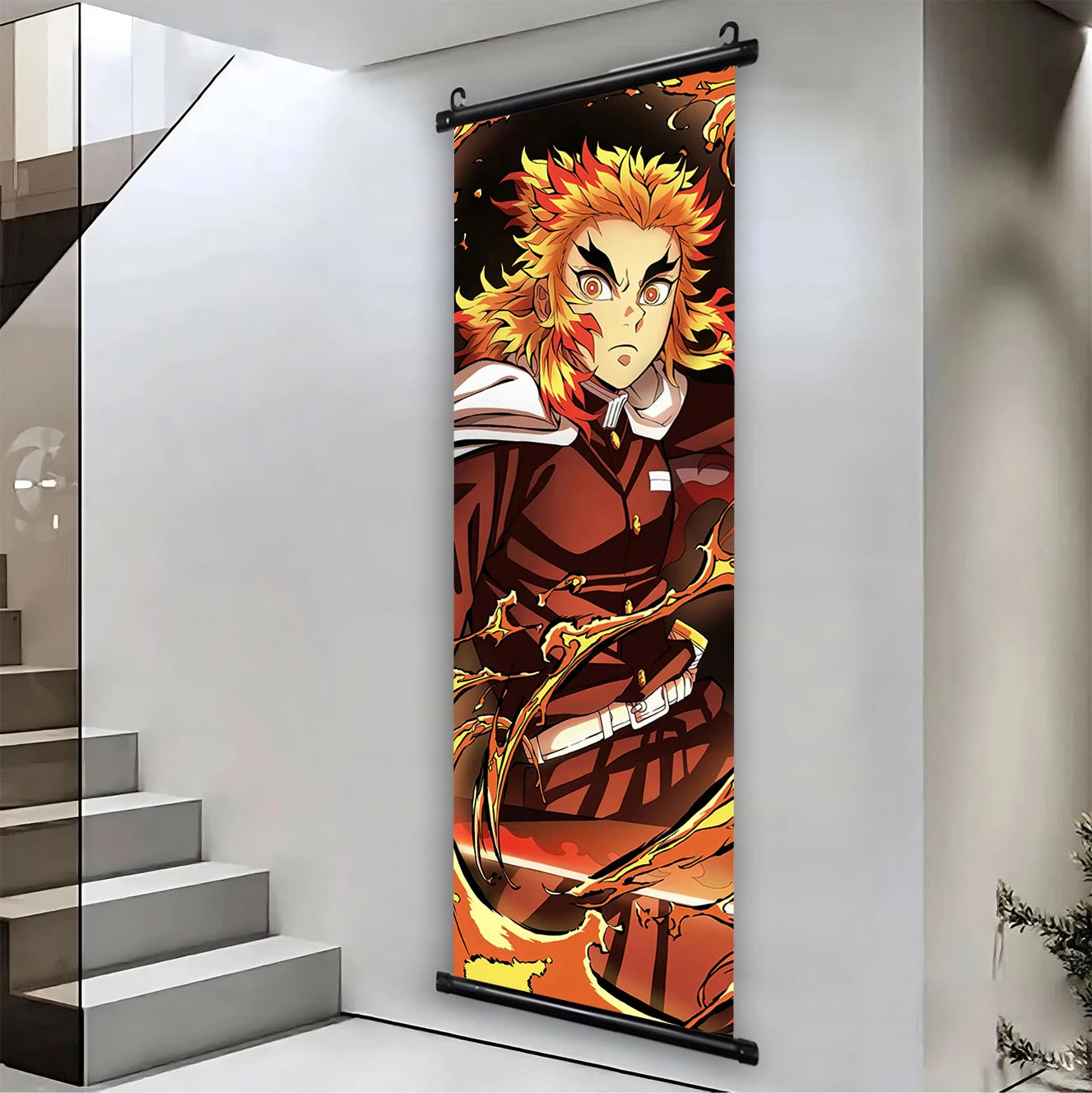 귀멸의 칼날 캐릭터 캔버스 포스터