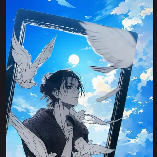 진격의 거인 에렌 자유 아크릴카드