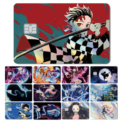 귀멸의 칼날 스티커 카드 필름 커버