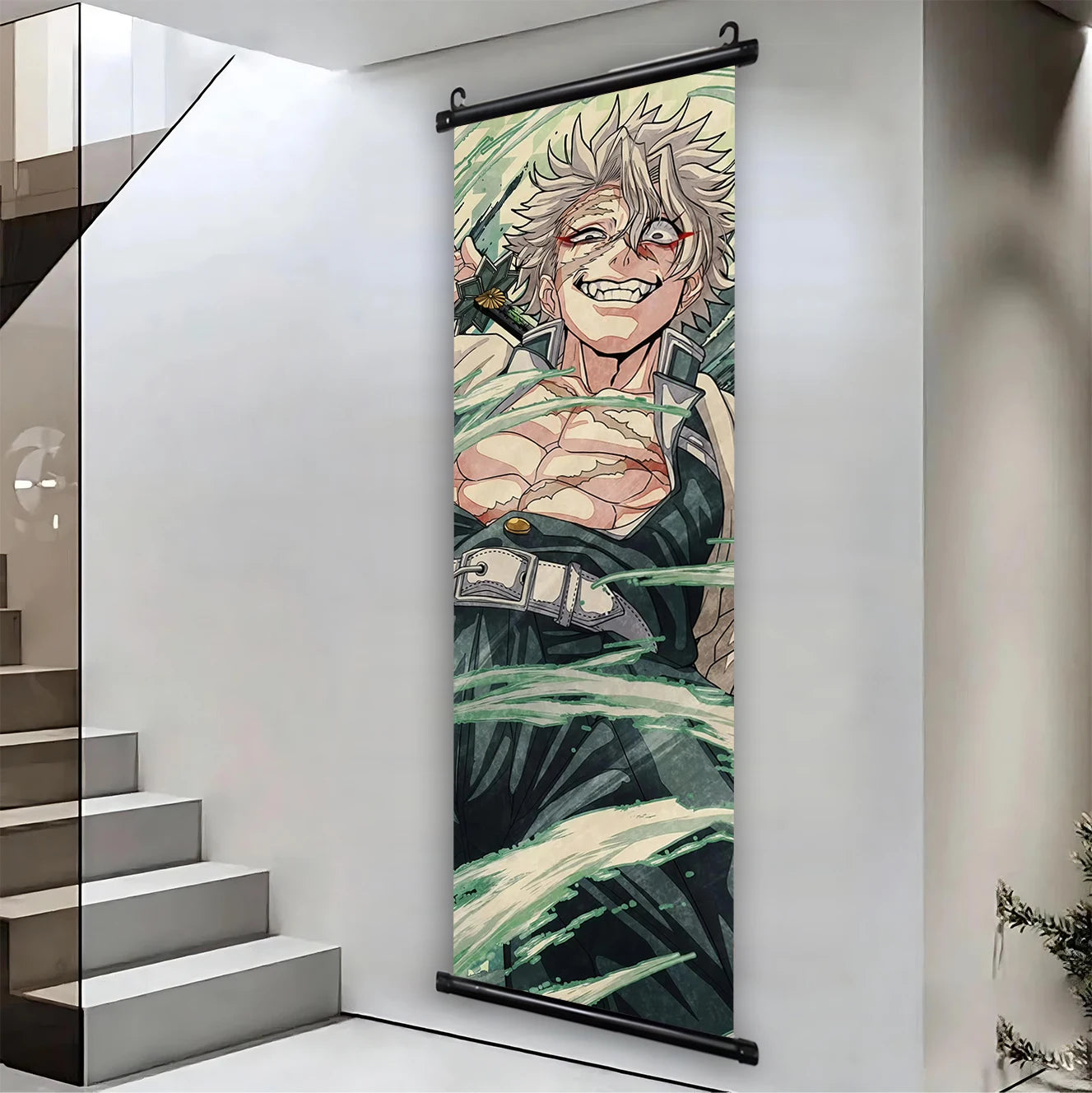 귀멸의 칼날 캐릭터 캔버스 포스터