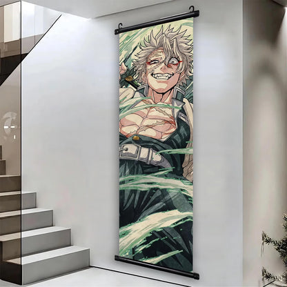 귀멸의 칼날 캐릭터 캔버스 포스터