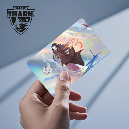 귀멸의 칼날 스티커 카드 필름 커버