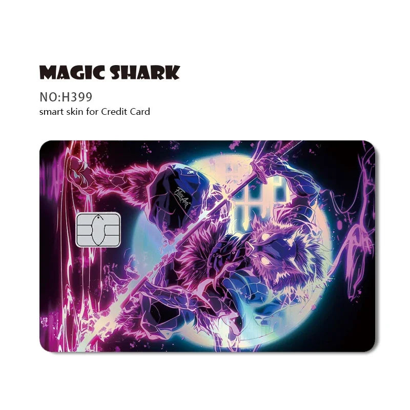 귀멸의 칼날 스티커 카드 필름 커버