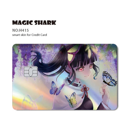 귀멸의 칼날 스티커 카드 필름 커버