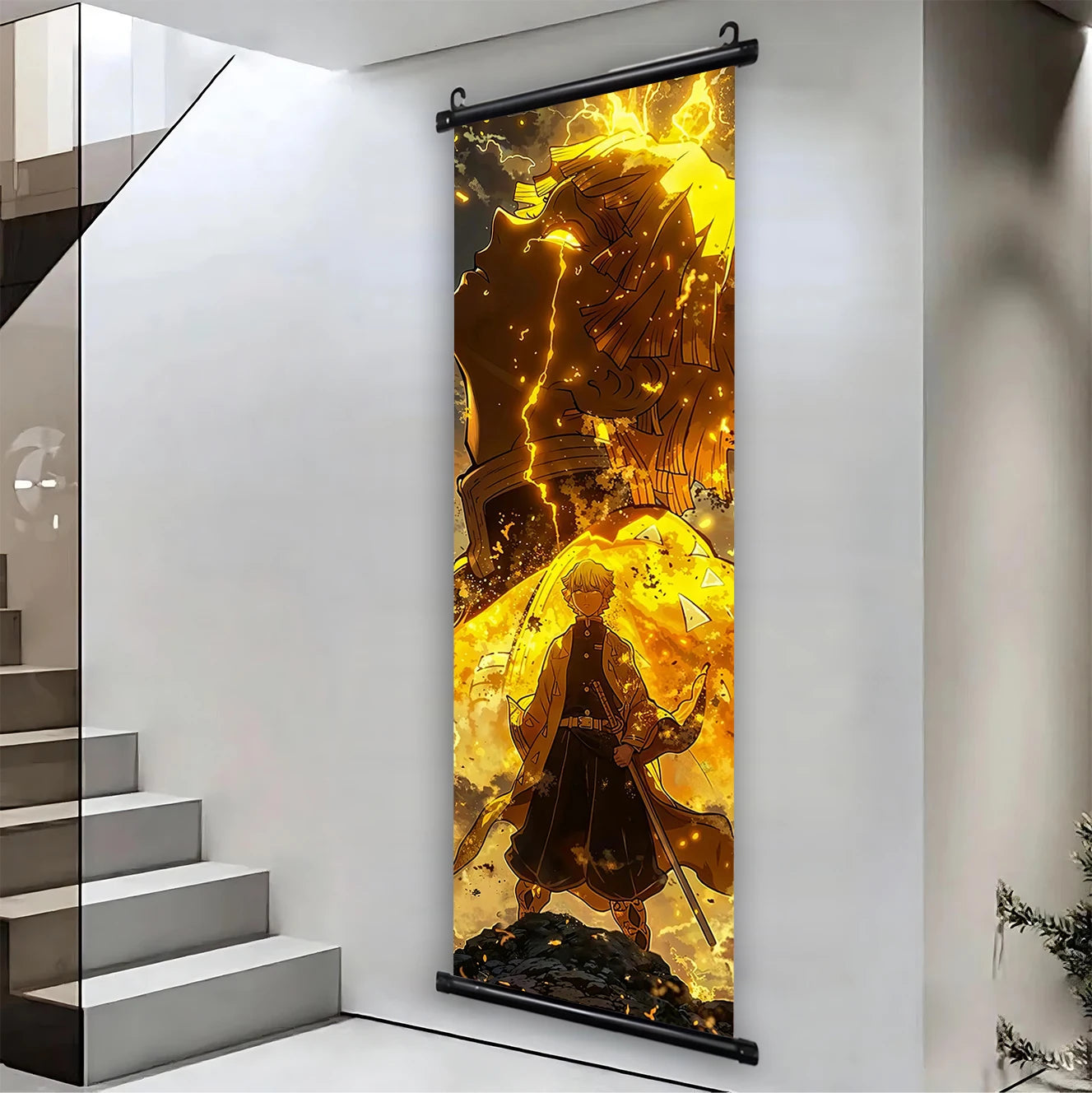 귀멸의 칼날 캐릭터 캔버스 포스터