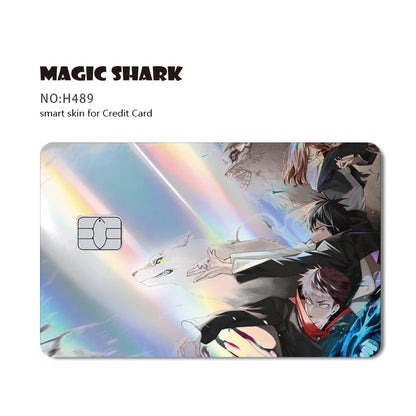 주술회전 스티커 카드 필름 커버