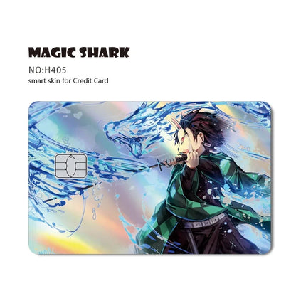 귀멸의 칼날 스티커 카드 필름 커버