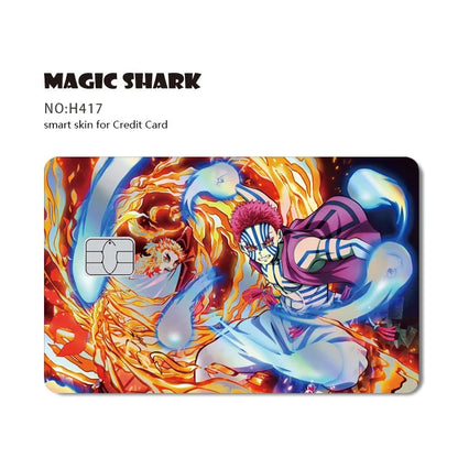 귀멸의 칼날 스티커 카드 필름 커버