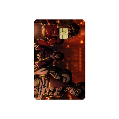 귀멸의 칼날 스티커 카드 필름 커버(소형칩)