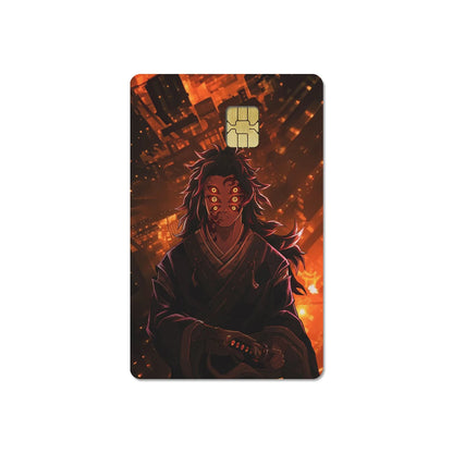 귀멸의 칼날 스티커 카드 필름 커버(소형칩)