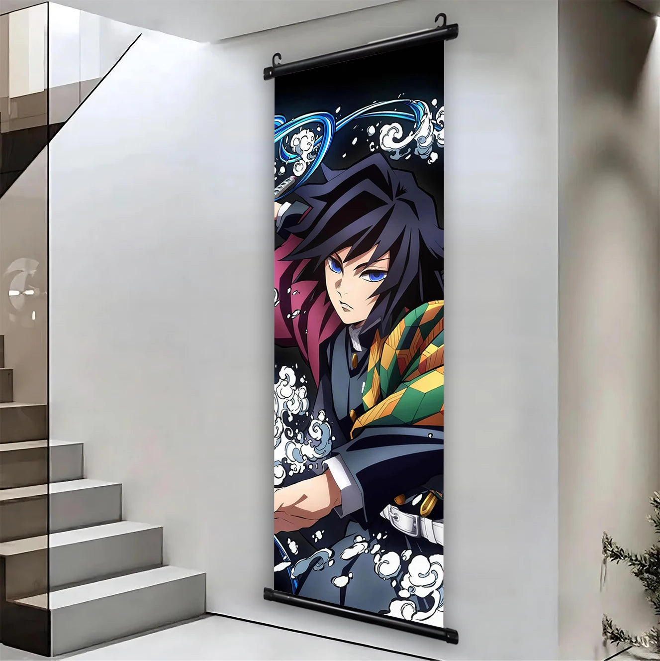 귀멸의 칼날 캐릭터 캔버스 포스터