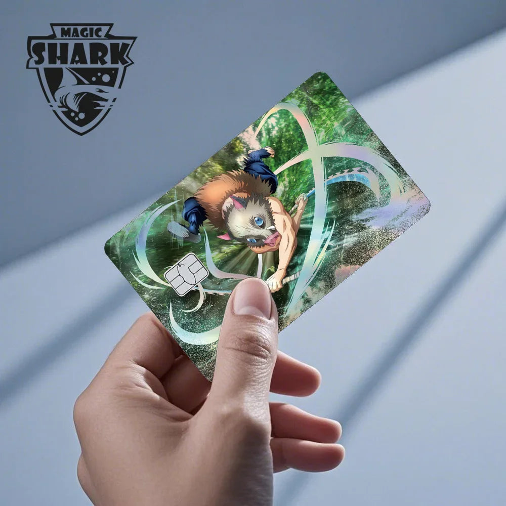 귀멸의 칼날 스티커 카드 필름 커버