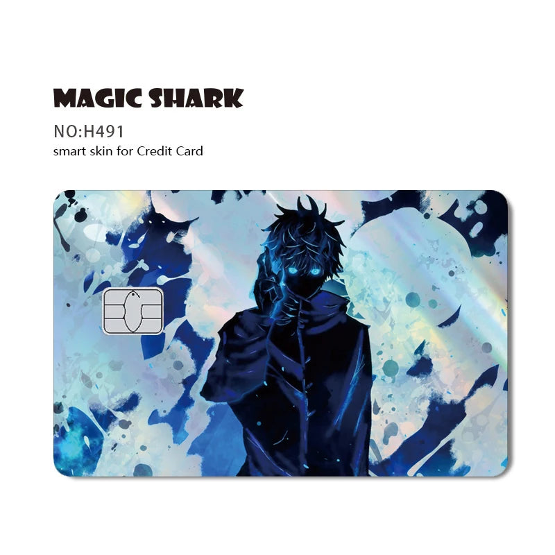 주술회전 스티커 카드 필름 커버