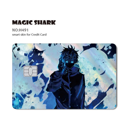 주술회전 스티커 카드 필름 커버