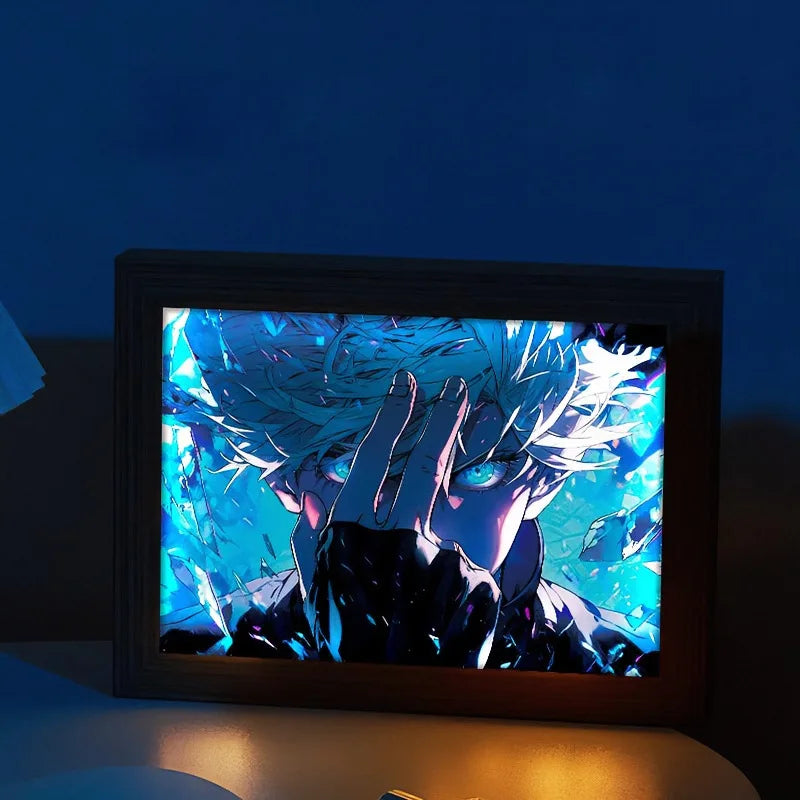 주술회전 LED 액자 무드등