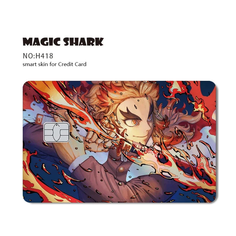 귀멸의 칼날 스티커 카드 필름 커버