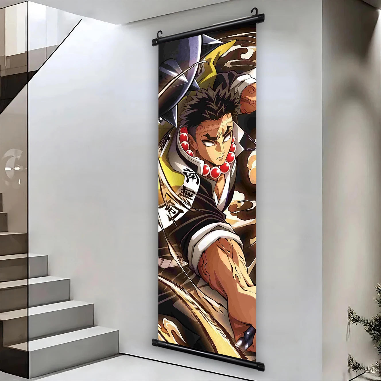 귀멸의 칼날 캐릭터 캔버스 포스터