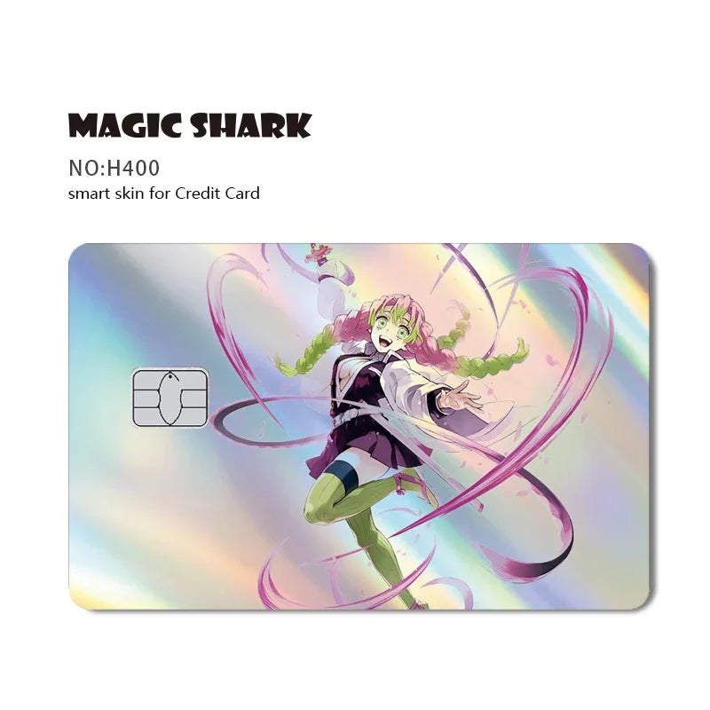 귀멸의 칼날 스티커 카드 필름 커버