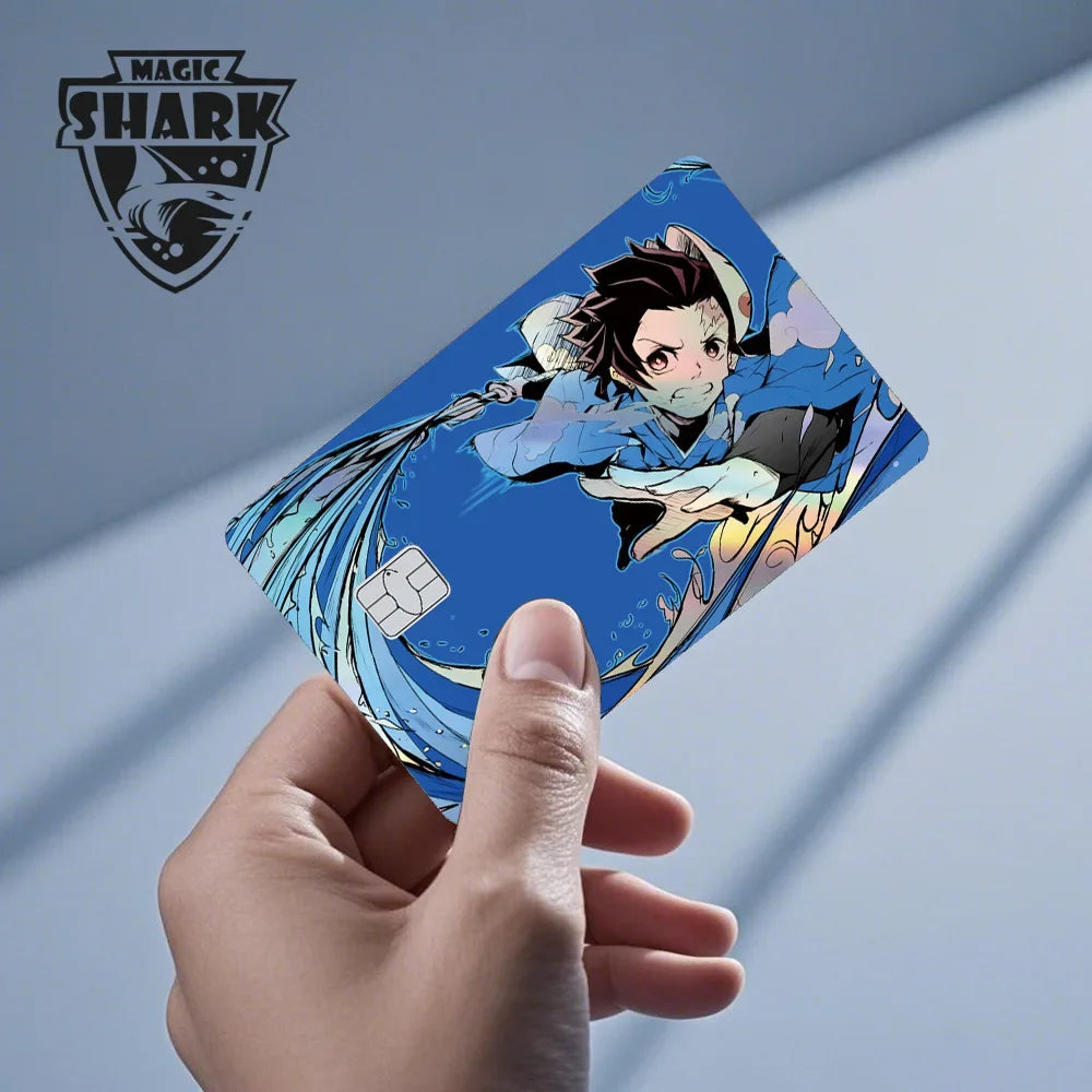 귀멸의 칼날 스티커 카드 필름 커버