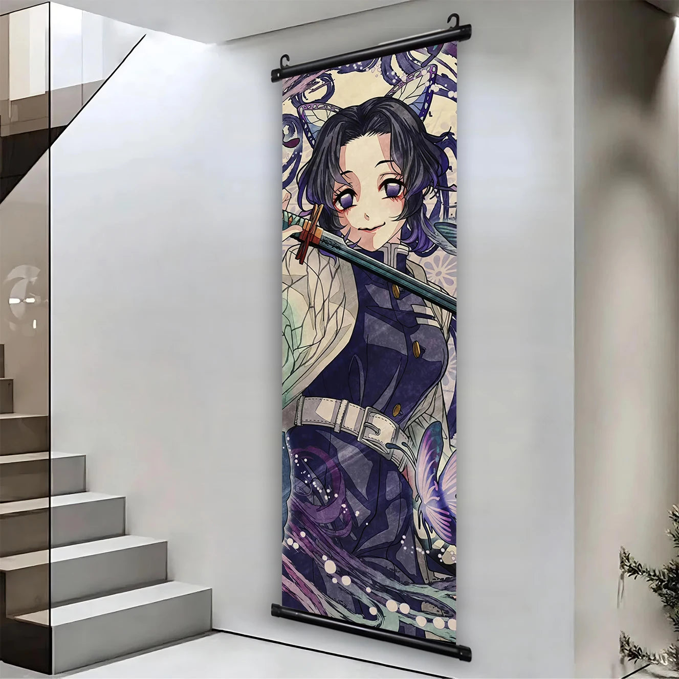 귀멸의 칼날 캐릭터 캔버스 포스터