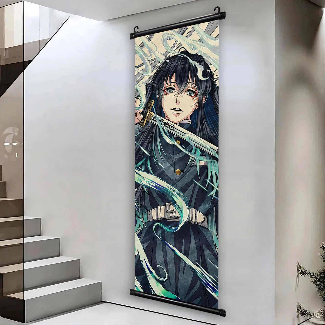 귀멸의 칼날 캐릭터 캔버스 포스터