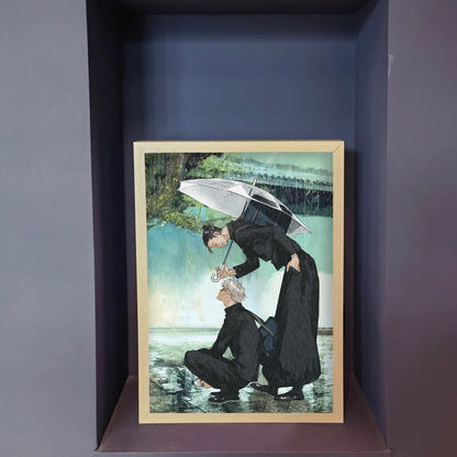 주술회전 LED 액자 무드등