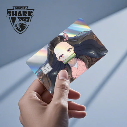 귀멸의 칼날 스티커 카드 필름 커버