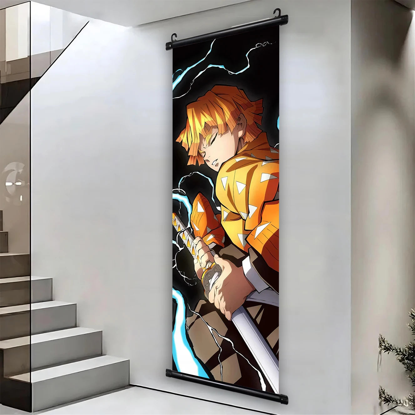 귀멸의 칼날 캐릭터 캔버스 포스터