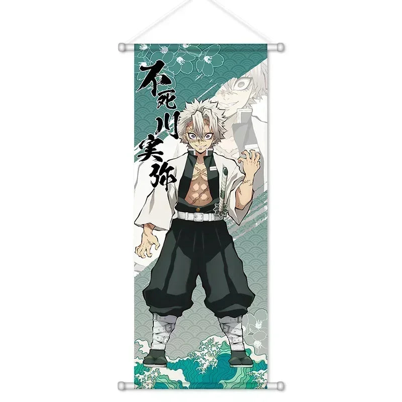 귀멸의 칼날 캐릭터 족자 / 벽걸이 캔버스 포스터