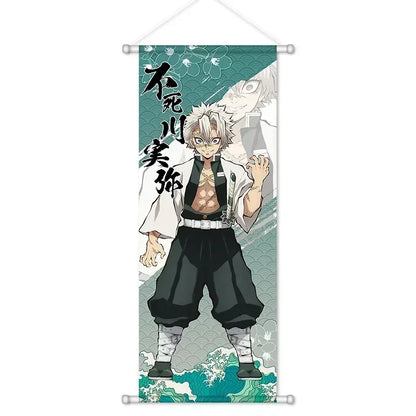 귀멸의 칼날 캐릭터 족자 / 벽걸이 캔버스 포스터