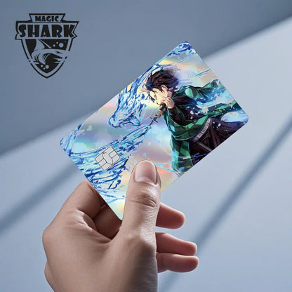 귀멸의 칼날 스티커 카드 필름 커버