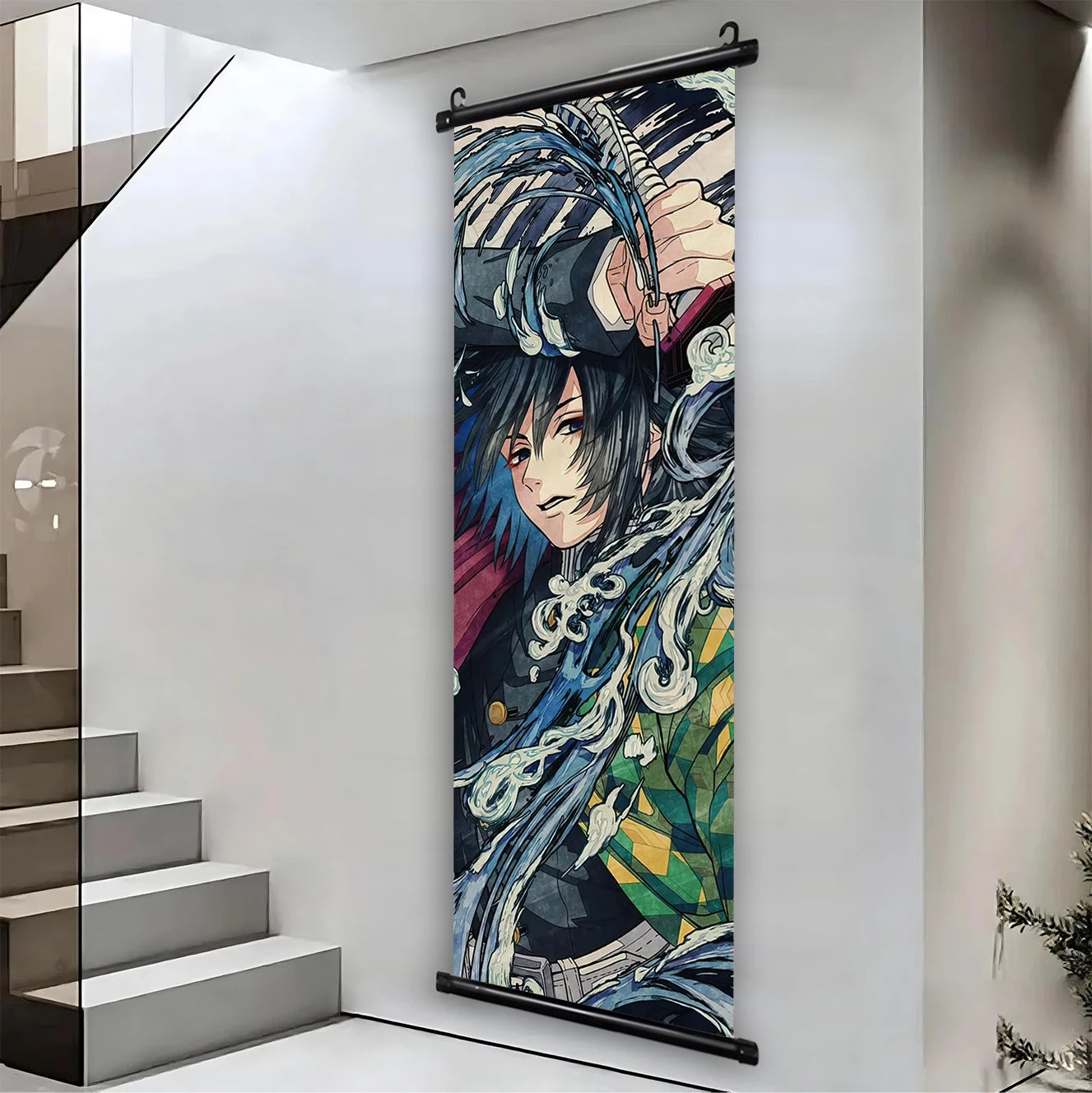 귀멸의 칼날 캐릭터 캔버스 포스터