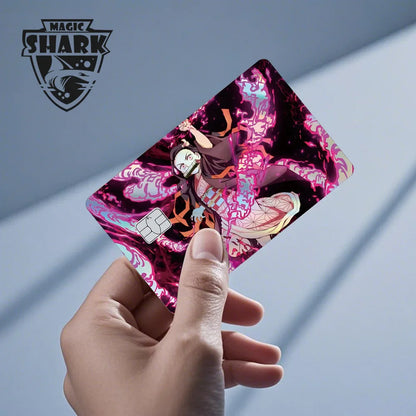 귀멸의 칼날 스티커 카드 필름 커버