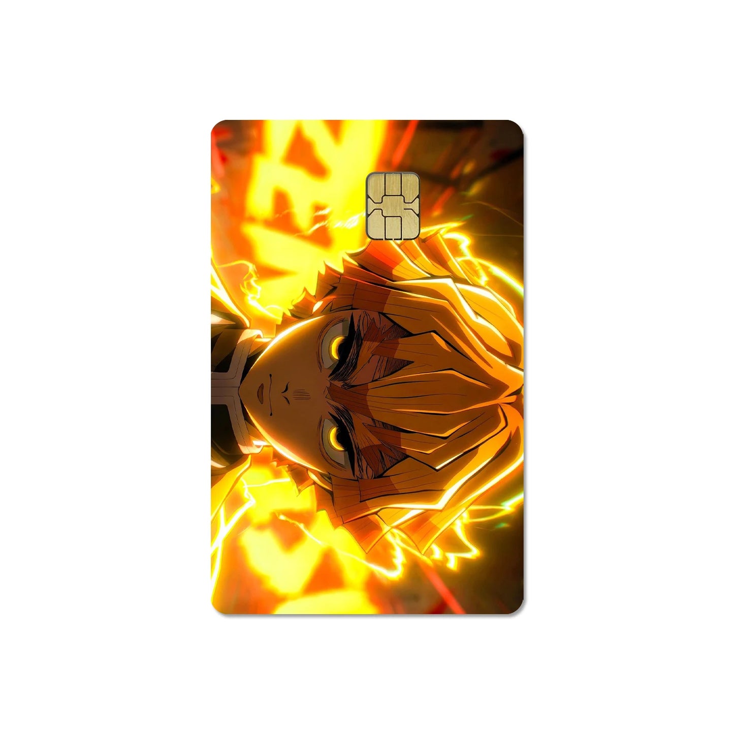 귀멸의 칼날 스티커 카드 필름 커버 (무한성편)