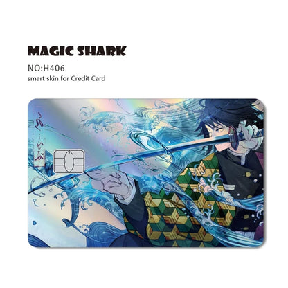 귀멸의 칼날 스티커 카드 필름 커버