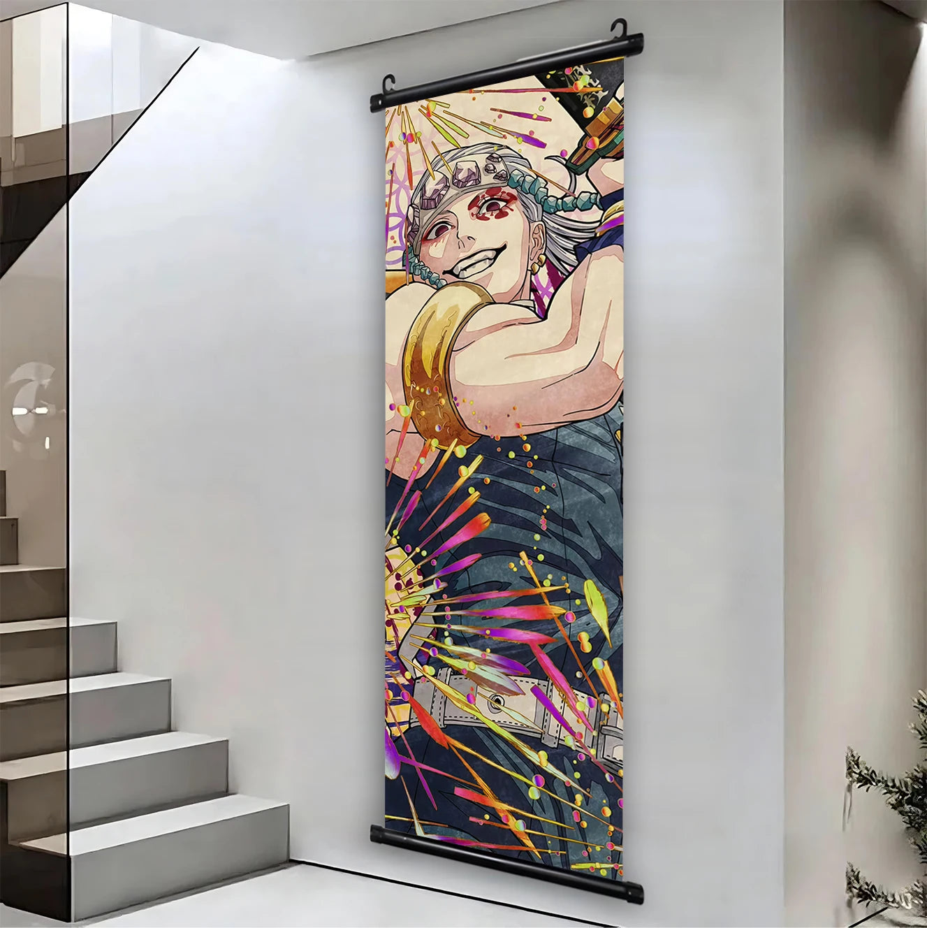 귀멸의 칼날 캐릭터 캔버스 포스터