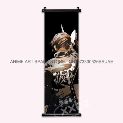 반다이 귀멸의 칼날 벽장식 포스터 (애니 캐릭터 인테리어 / 홈데코)